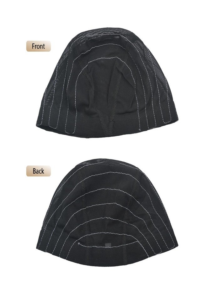 YTBYT Mesh Dome Caps Wig Cap with Guideline Map for Wig Making Stretchable Wig Caps for Beginners Making Wigs (4x4 S) - Image 5